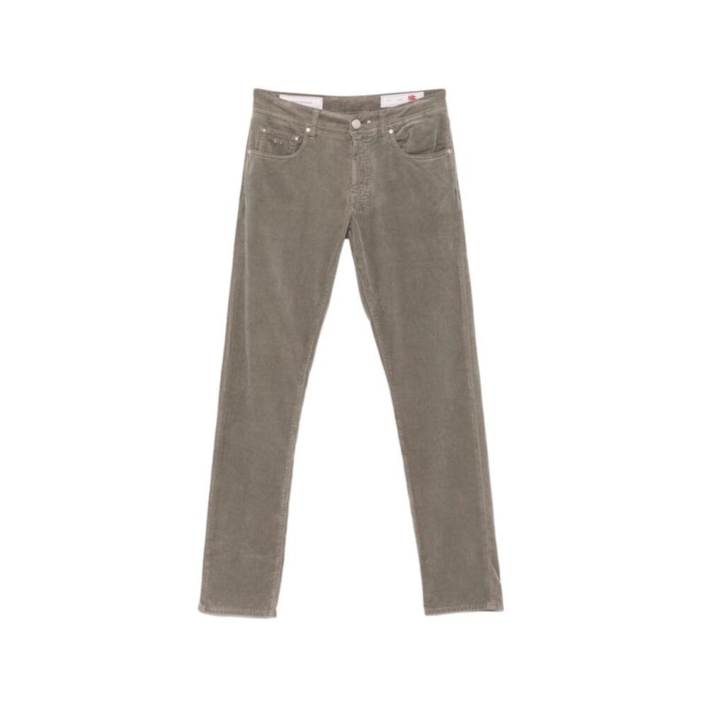 Tramarossa Grey Trousers - Regular & Straight-Leg Trousers Men